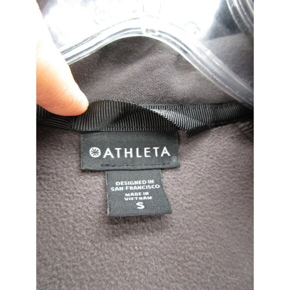 Athleta Jacket Small Sweatshirt Camo Full Zip Hoodie Drawstring - Picture 9 of 11